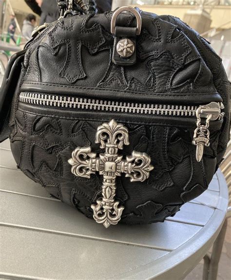louis vuitton chrome hearts bag